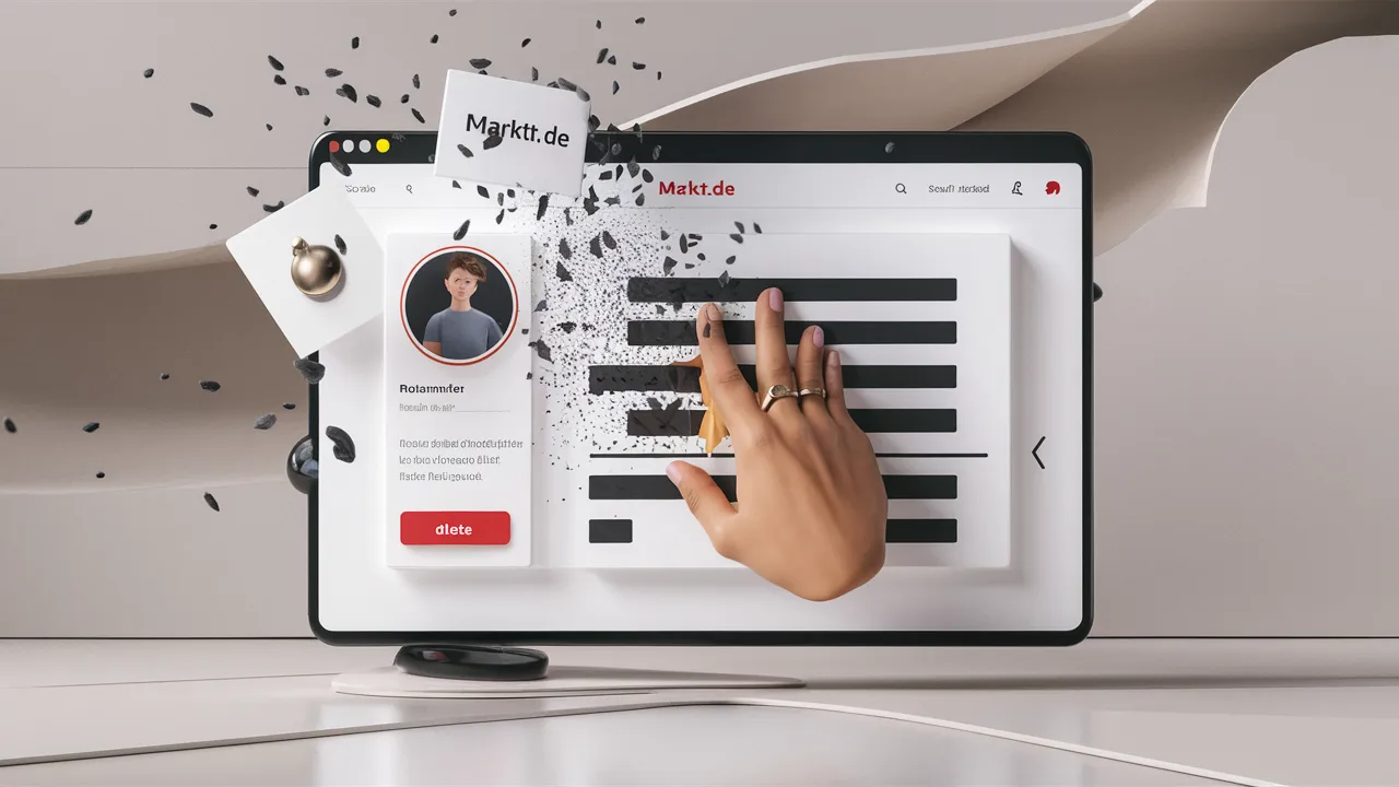 Account bei markt.de löschen